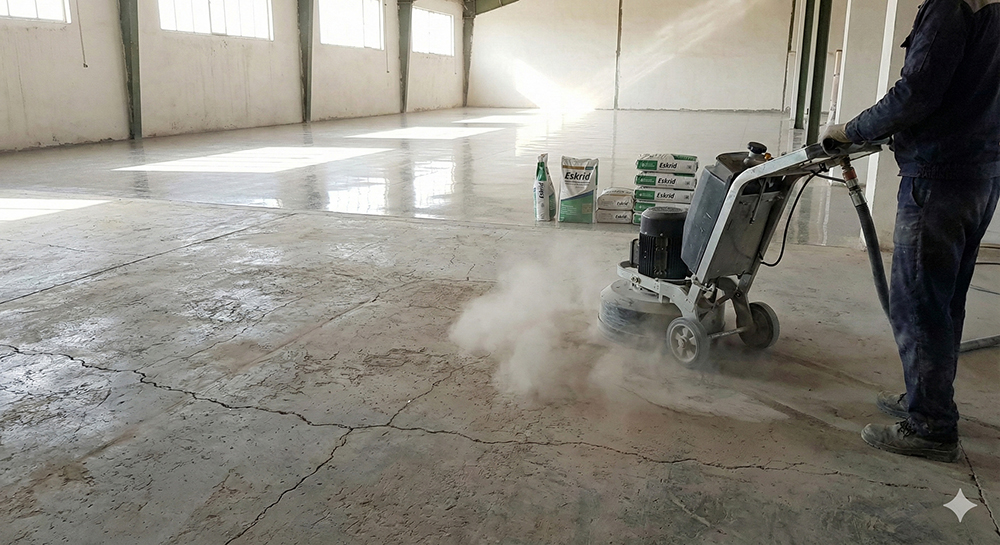 بازسازی کف‌های قدیمی بدون نیاز به تخریب | کفسازی اسکرید